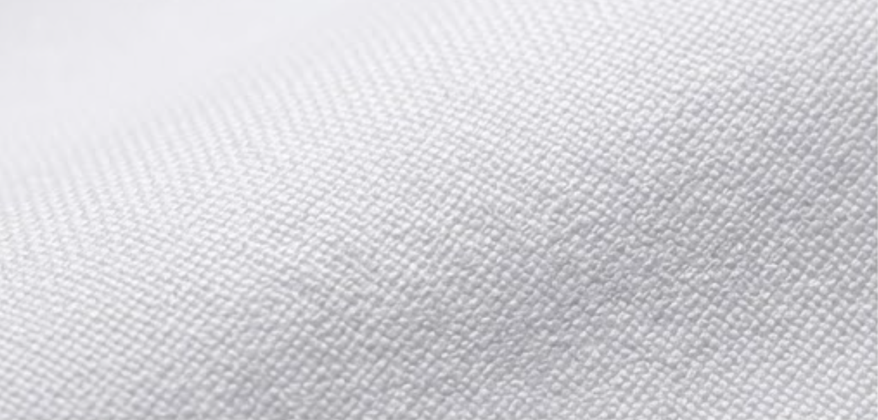 Formal shirt collar close-up